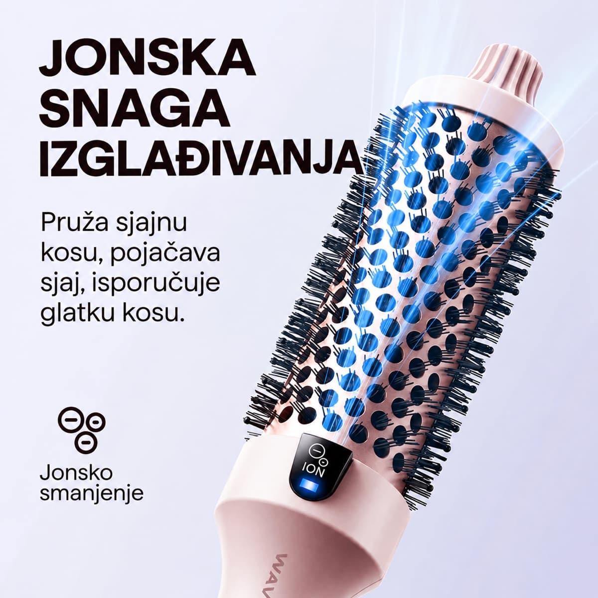 Jonska snaga, glatka kosa